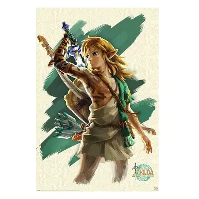 Plakát The Legend of Zelda: Tears of the Kingdom - Link Unleashed