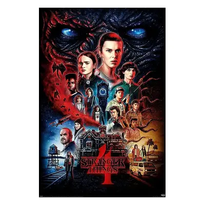 Plakát Stranger Things 4 - Vecna