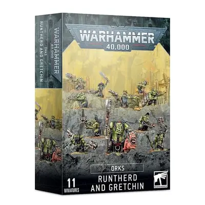 Warhammer 40000: Orks Runtherd and Gretchin