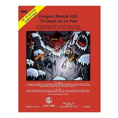 Dungeon Module GG1 - Till Death Do Us Part