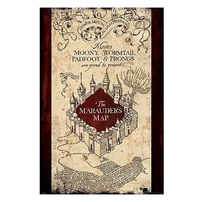 Plakát Harry Potter - The Marauders Map