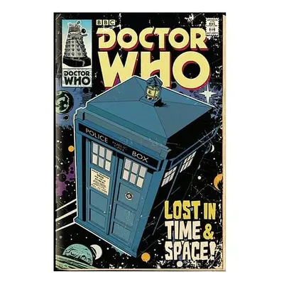 Plakát Doctor Who - TARDIS Comic