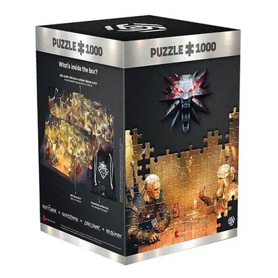 Puzzle Zaklínač: Hraní Gwentu, 1000 dílků