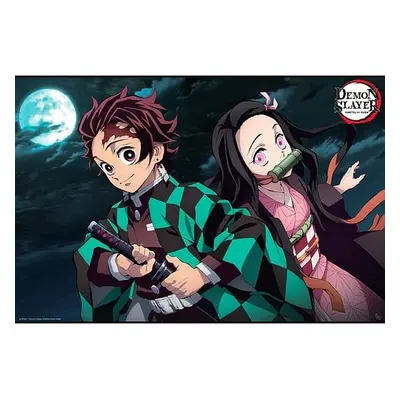 Plakát Demon Slayer - Tanjiro & Nezuko