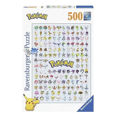 Puzzle Pokémon - Prvních 151 Pokémonů, 500 dílků