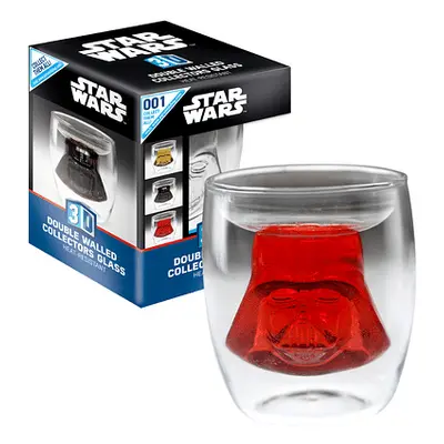 Sklenice Star Wars - 3D Darth Vader