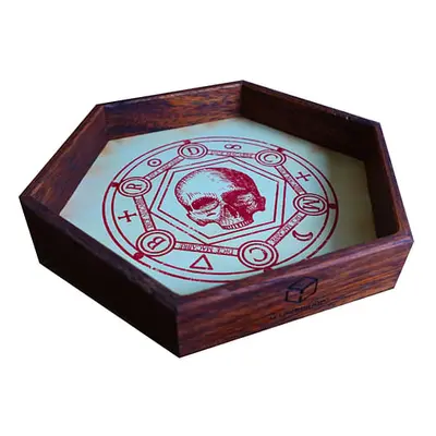 Dřevěný Dice Tray - Dice Macabre