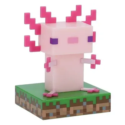 Lampička Minecraft - Axolotl Icon