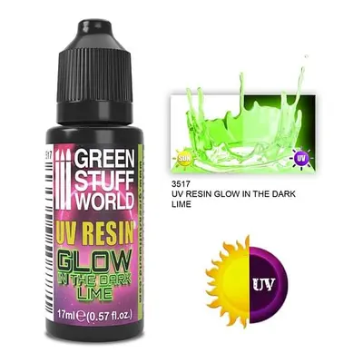 Green Stuff World: UV Resin - Glow in the Dark: Lime