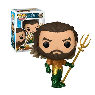 Figurka Aquaman: The Lost Kingdom - Aquaman (Trident) Funko POP!