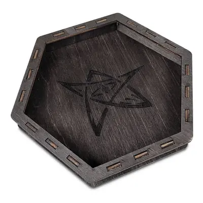 Dřevěný Dice Tray - Cthulhu