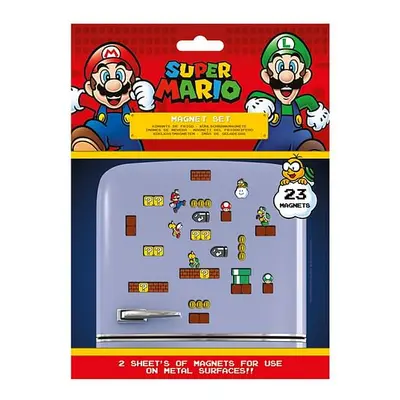 Sada magnetek Super Mario (23 ks)