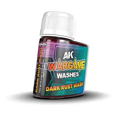 AK Interactive: Wargame Series - Dark Rust Wash