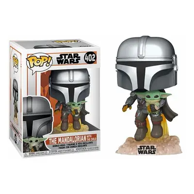 Figurka Star Wars - The Mandalorian with The Child Funko POP!