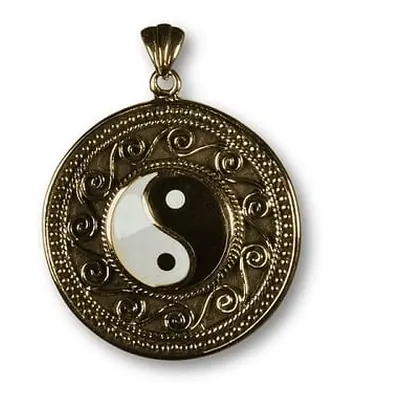 Bronzový amulet Jin Jang - větší