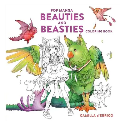 Pop Manga Beauties and Beasties Coloring Book