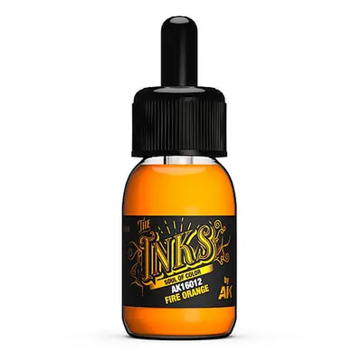 AK Interactive: Inks - Fire Orange