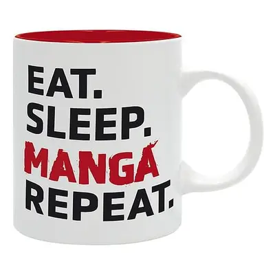 Hrnek Manga - Eat, sleep, manga, repeat