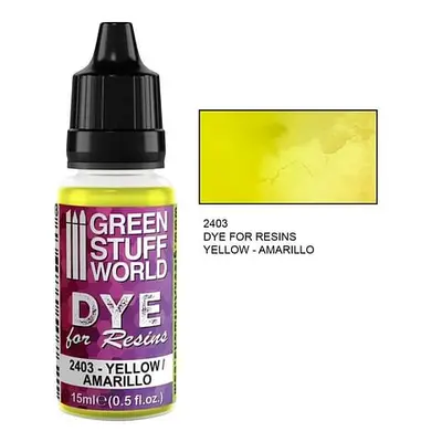 Green Stuff World: Dye for Resins - Yellow