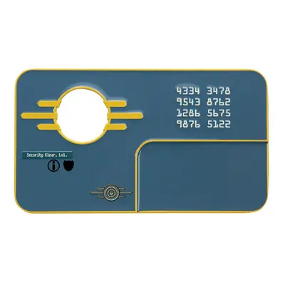 Sběratelský ingot Fallout 4 - Vault Security Keycard