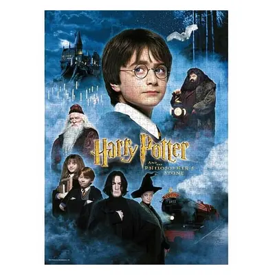 Puzzle - Plakát Harry Potter a Kámen mudrců, 1000 dílků