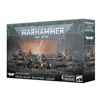 Warhammer 40000: Astra Militarum - Krieg Heavy Weapons Squad