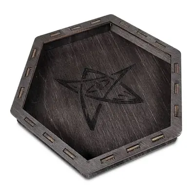 Dřevěný Dice Tray - Cthulhu