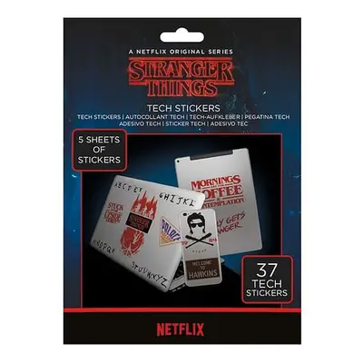 Sada vinylových samolepek Stranger Things (37 ks)