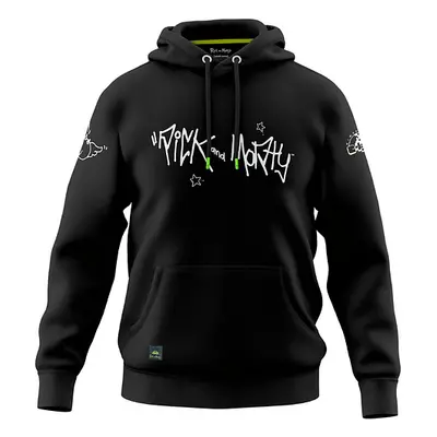 Mikina Rick a Morty - Logo, velikost XL