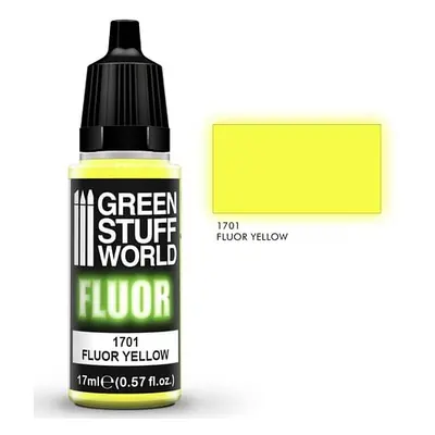 Green Stuff World Fluor Paint Yellow