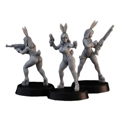 RPG figurky - Ozbrojené Bunny girls