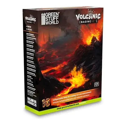 Green Stuff World Basing Sets - Volcanic