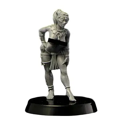 RPG figurka - Elfí zlodějka (obnažená)