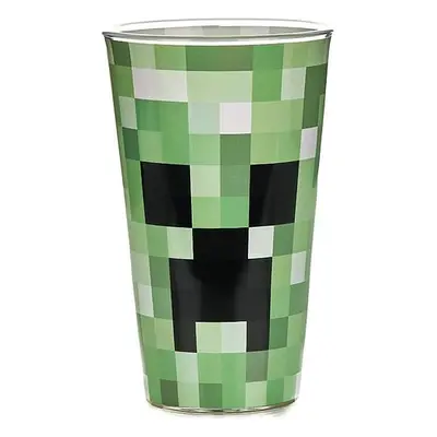 Sklenice Minecraft - Creeper