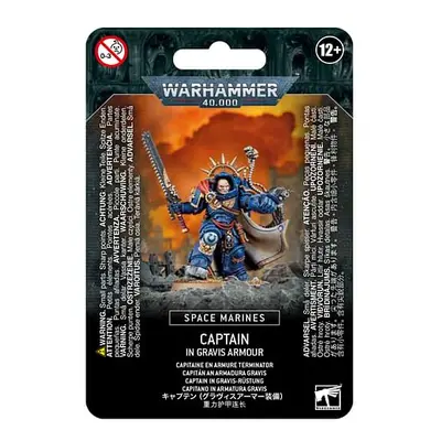 Warhammer 40000: Space Marines Captain in Gravis Armour