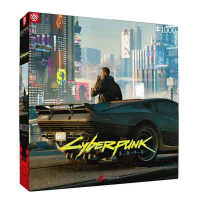 Puzzle Cyberpunk 2077 - Mercenary on the Rise, 1000 dílků