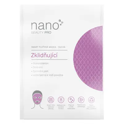 Zklidňující nanovlákenná maska nanoBeauty