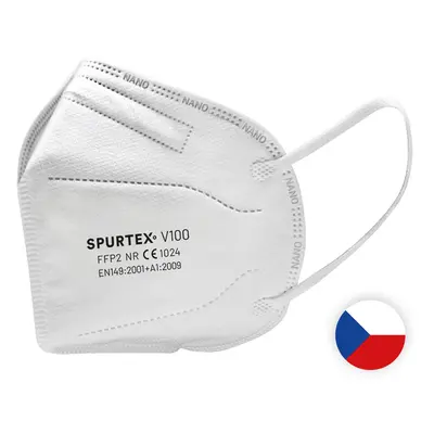 SPUR Nano respirátor Spurtex - filtrace 98,5 % FFP2 50 kusů