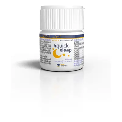 mcePharma 4quick sleep - pro rychlejší usínání Velikost balení: 30 tbl