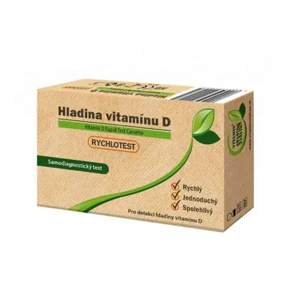 Rychlotest nedostatku vitamínu D | Vitamin Station