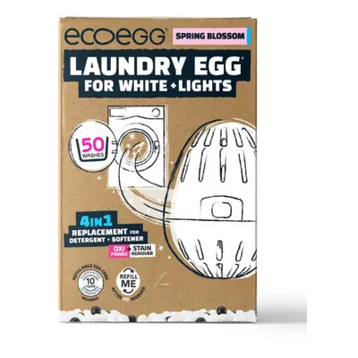 Ecoegg prací vajíčko na bílé prádlo jarní květy