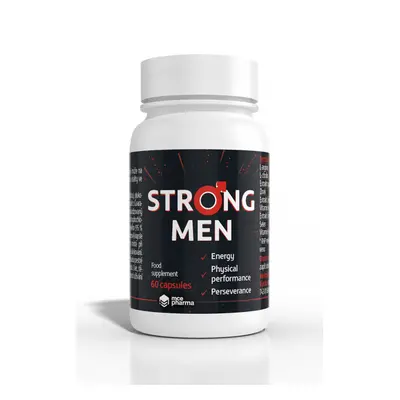 mcePharma Strong men kapsle – pro mužskou výkonnost a zdraví