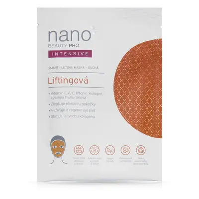 Liftingová nanovlákenná maska nanoBeauty INTENSIVE