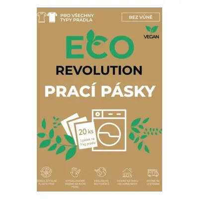 EcoRevolution prací pásky bez vůně Velikost balení: 20 ks