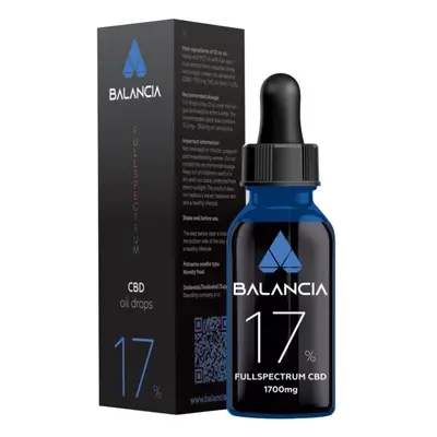 BALANCIA Full Spectrum CBD Olej 17% - kapky