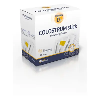 mcePharma Colostrum stick s vitaminem D3 - podpora imunity