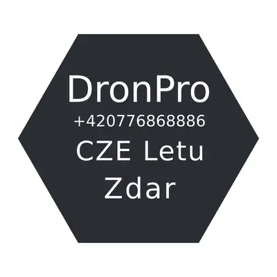 DronPro Poznávací značka / SPZ na dron – na míru