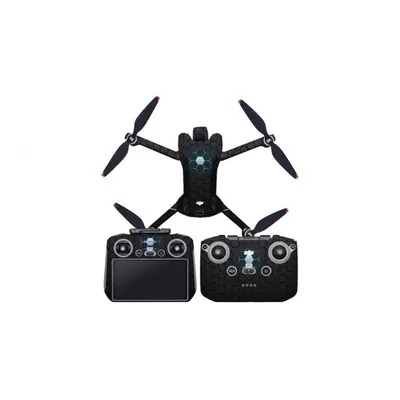 Černý polep na celý dron DJI Mini 4 Pro + RC-N2 1DJ5354