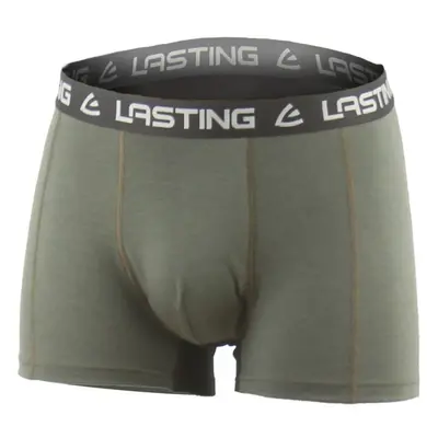 Lasting NOMO 6299 zelené vlněné merino boxerky