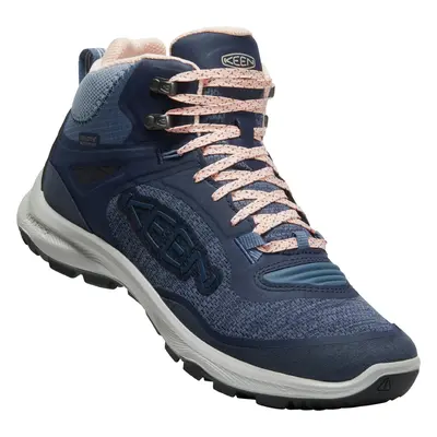 Keen TERRADORA FLEX MID WP WOMEN vintage indigo/peachy keen